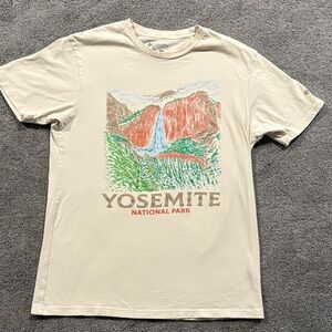 Columbia Cream Yosemite Graphic Tee